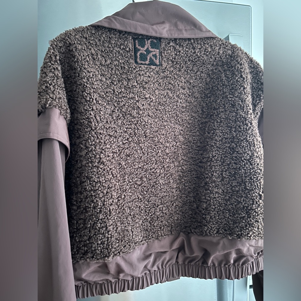 Ulla Johnson Aidan Teddy Fleece Jacket - Picture 6 of 7